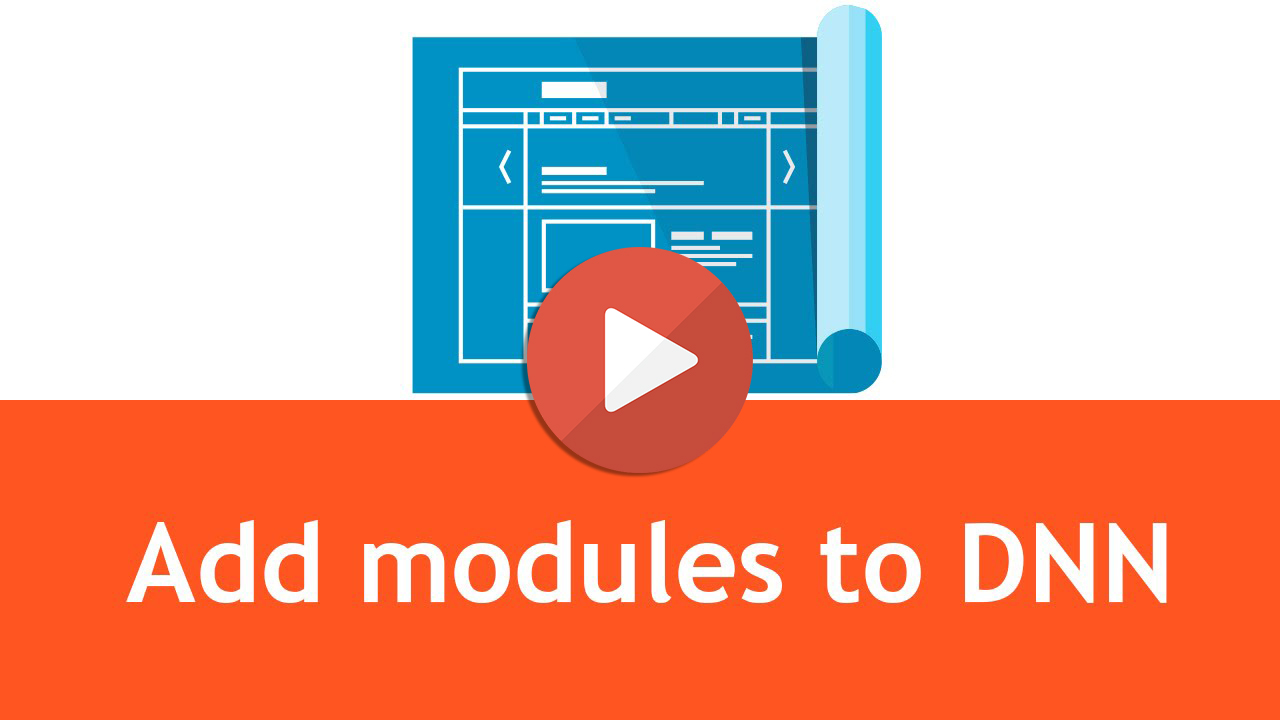 How to add a new page in DNN